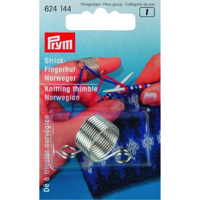 Hovedbilde Strikkefingerbøl metall