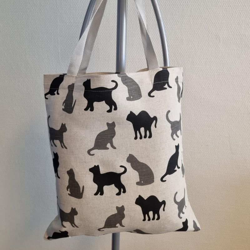 Handlenett med katter