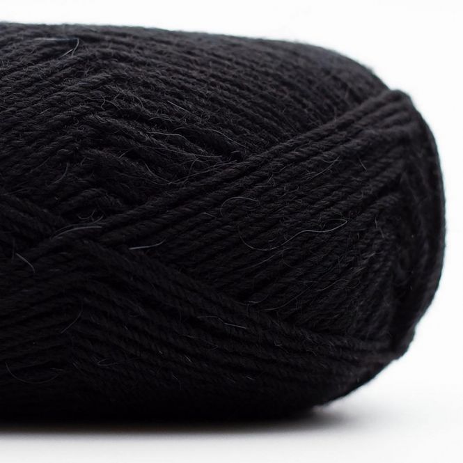 Hovedbilde Edelweiss 4 ply - Svart