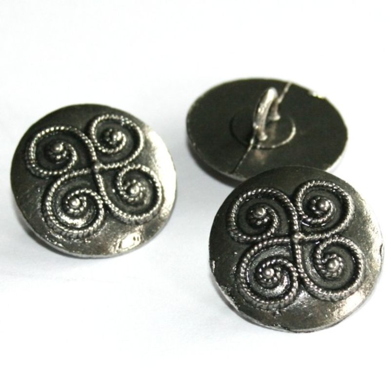 Brynhild tinnknapp 21 mm