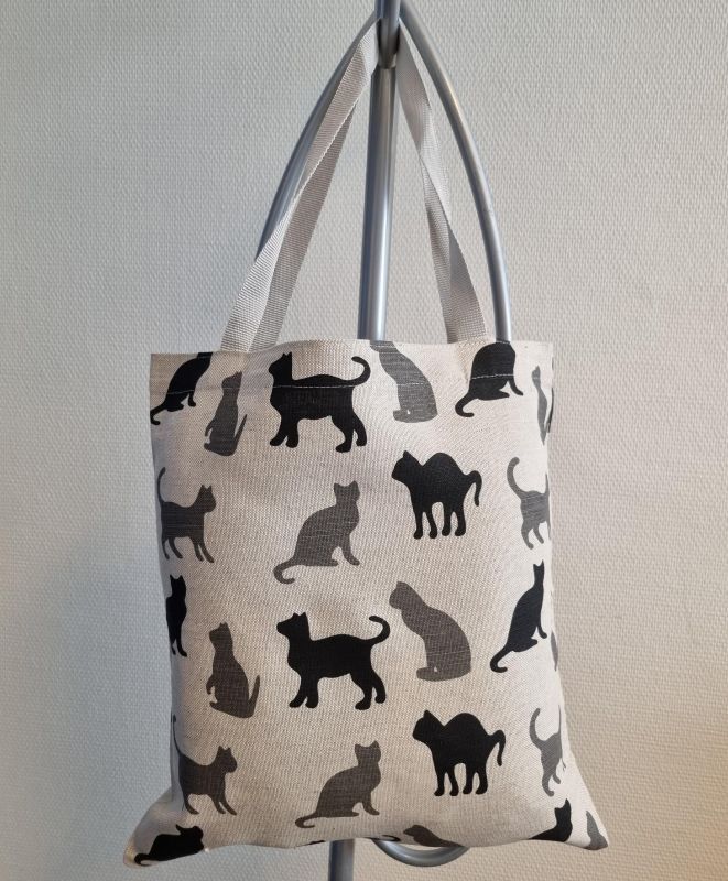 Handlenett med katter