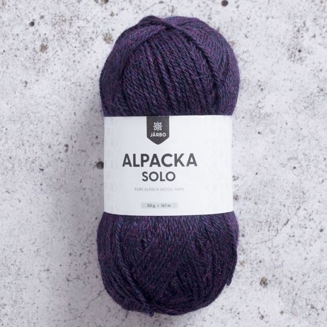 Hovedbilde Alpacka Solo - aubergine