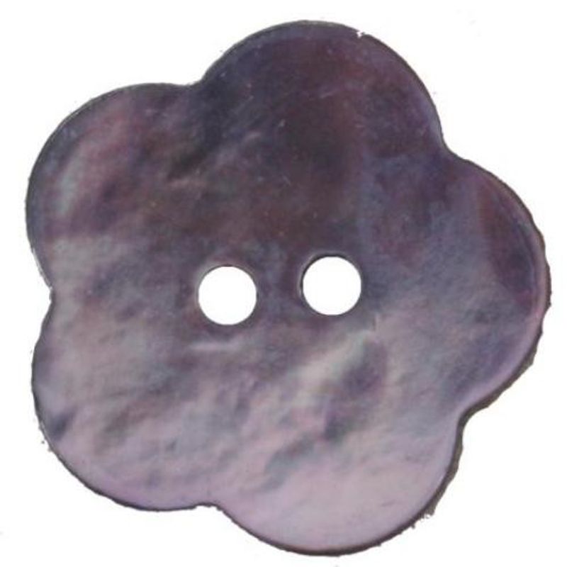 Blomst (lilla)- 20 mm