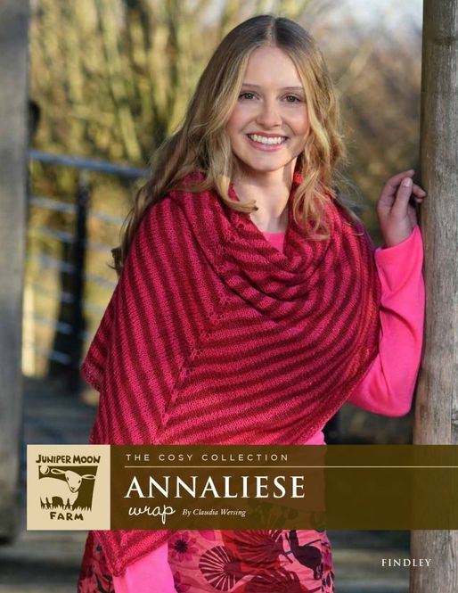 Hovedbilde Annaliese sjal (engelsk hefte)