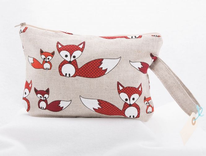 Hovedbilde Håndleddsveske med røde rever