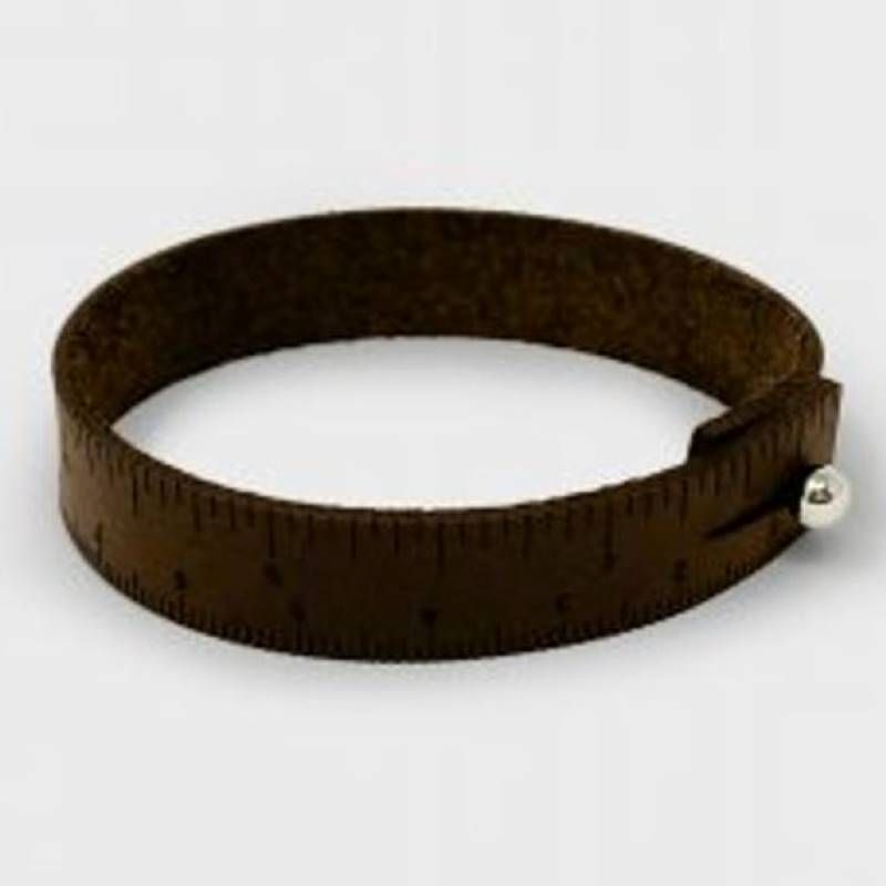 Wrist Ruler single - dark brown