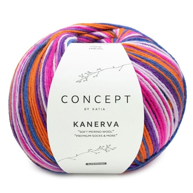 Hovedbilde Kanerva - Fuchsia Orange Lilac