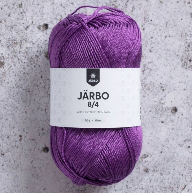 Hovedbilde Järbo 8/4 - lilla (50 gram)