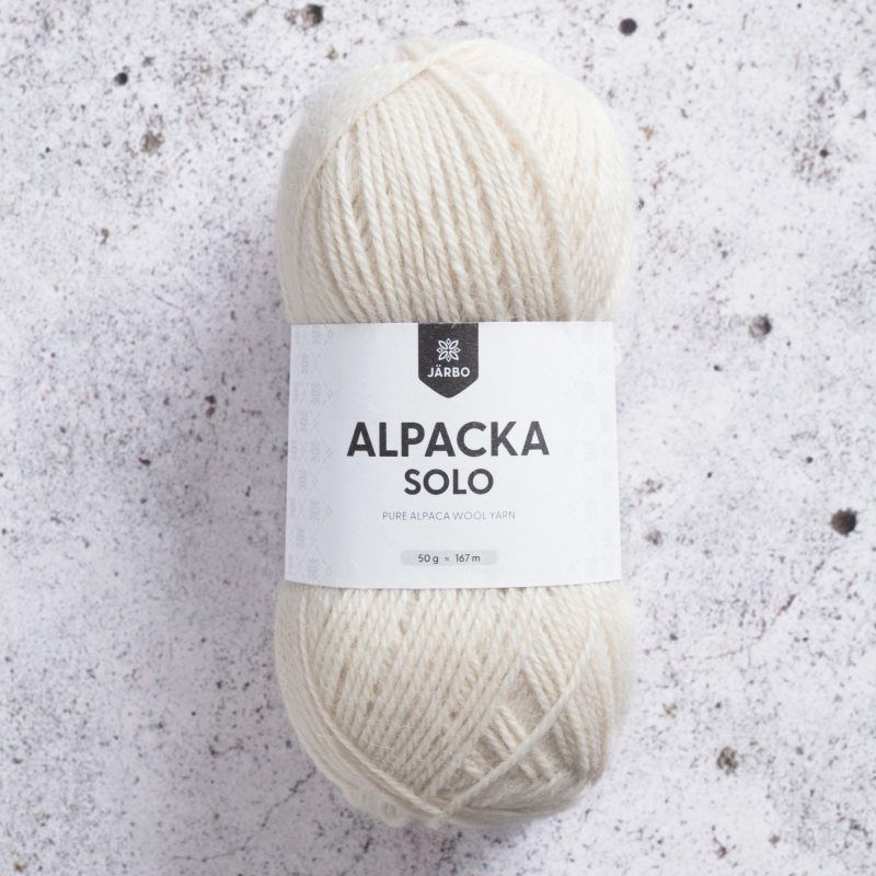 Alpacka Solo - eggeskallhvit